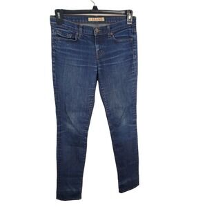 J Brand Jeans 29 Womens Pencil Leg Low Rise Dark Wash Blue Casual Denim Bottoms